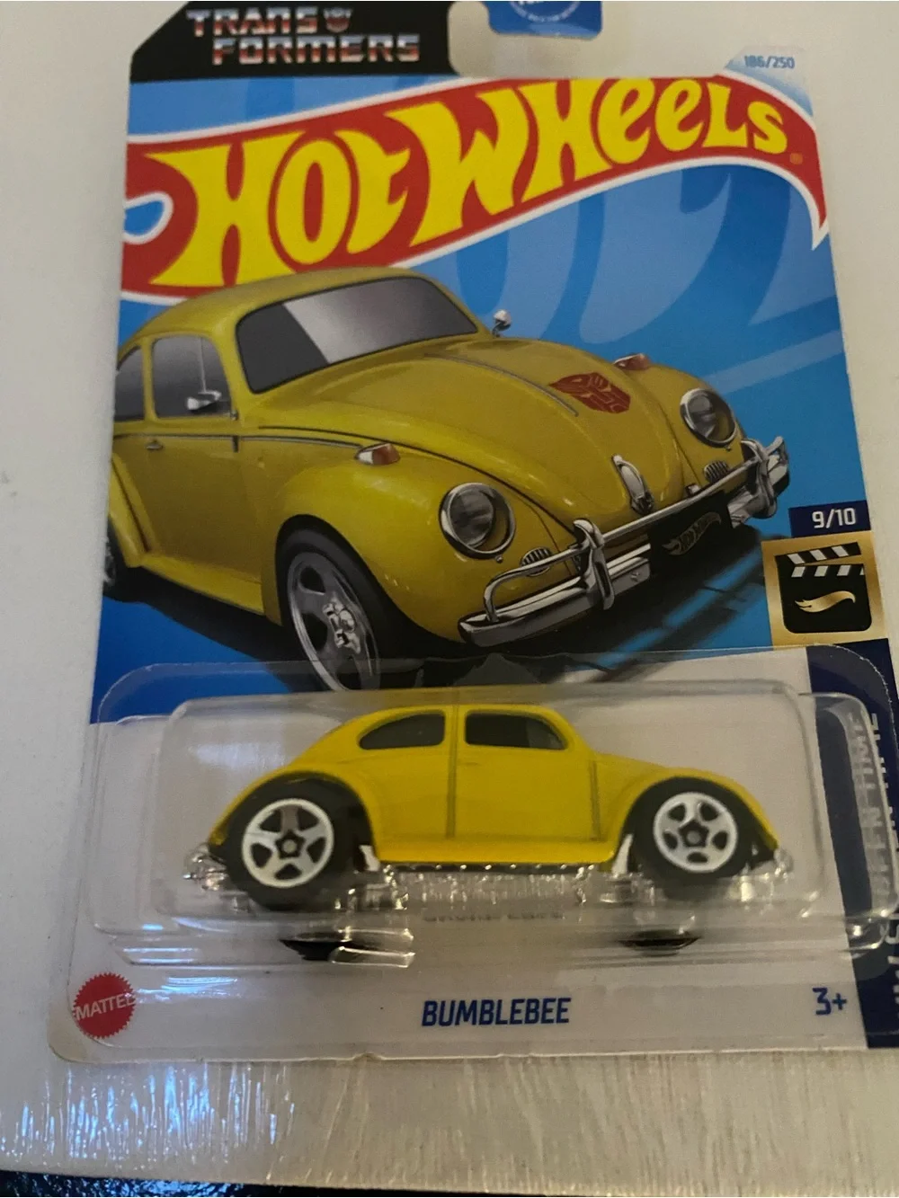 Hot Wheels Bumblebee Yellow Die-Cast Toy Car